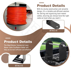 BERPSE trailer mounting hardware included for quick, secure installation.