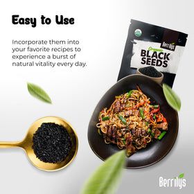 Berrilys nigella sativa ground texture hints versatility in cooking.
