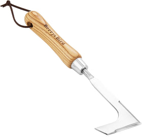 Berry&Bird crack weeder handle for precise grip in narrow gaps.