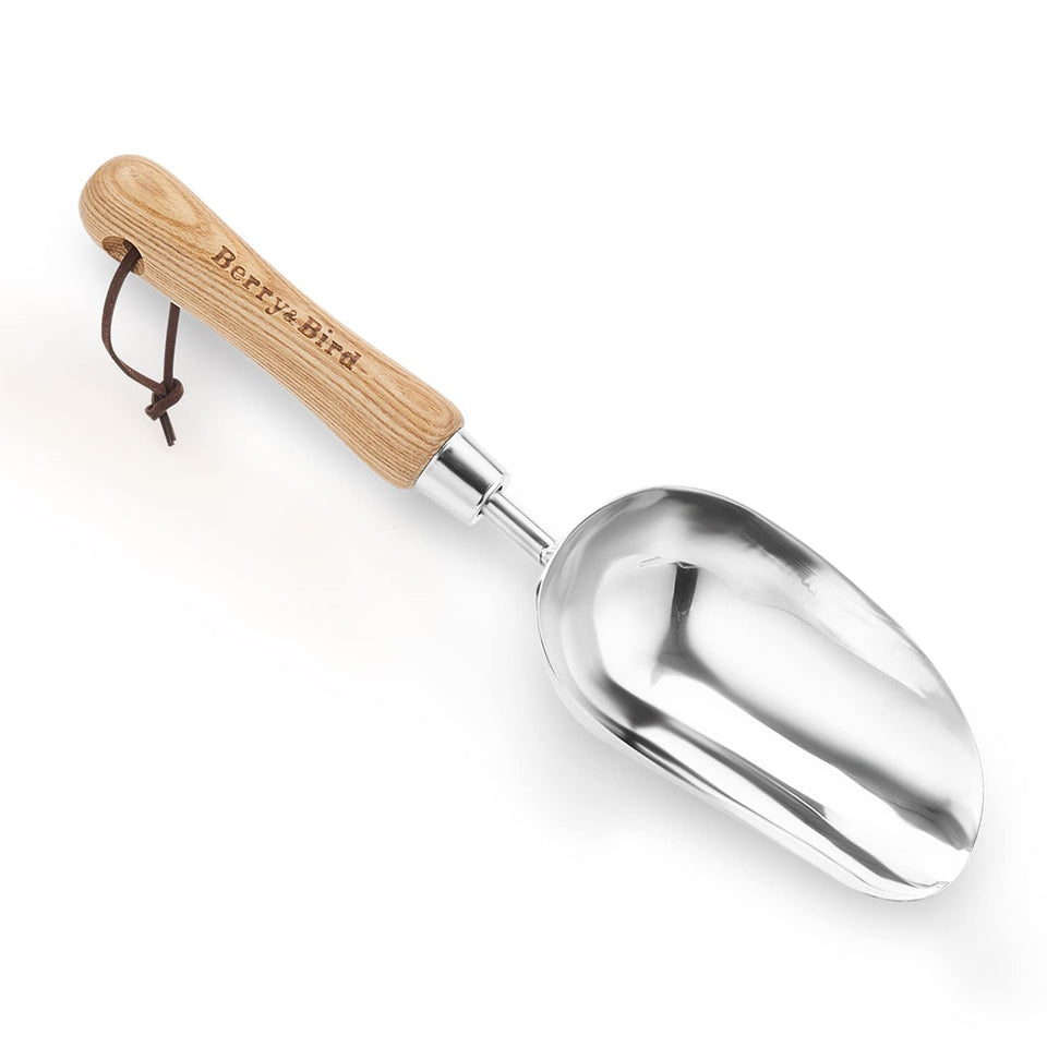 Berry&Bird garden loose-soil-scoop for quick potting and soil transfer
