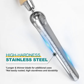 Berry&Bird stainless steel resists rust for durable gardening.