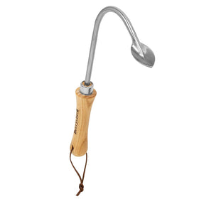 Berry&Bird Weed Puller with curved head for precise weed removal around delicate plants