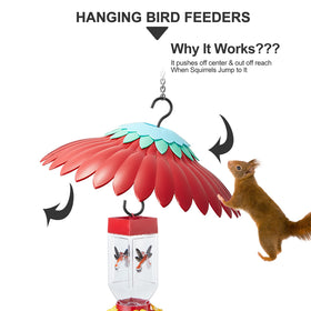 Beserie easy-install cover hangs in minutes over your feeder