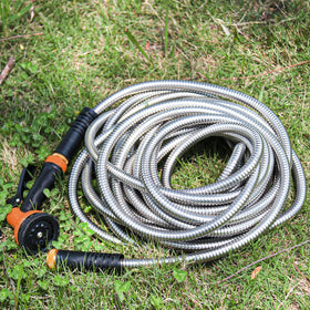 Besiter hose retracts easily for clutter-free storage