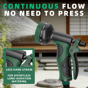 Besiter garden hose nozzle jet cleaning for tough dirt on outdoor surfaces.