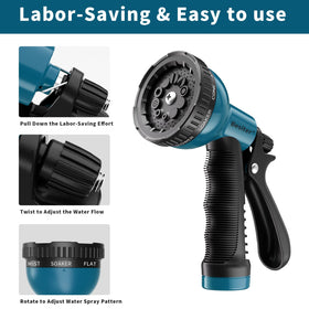 Besiter heavy duty hose sprayer ready for tough outdoor cleaning tasks.
