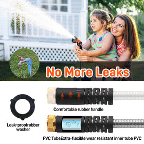 Besiter end connectors prevent leaks during water flow