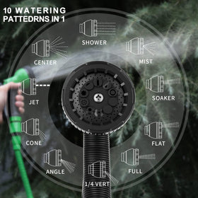 Besiter non-slip grip ensures comfortable use during extended watering.