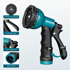 Besiter heavy-duty construction offers durable reliability during tough outdoor cleaning.