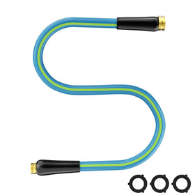 Besiter short garden hose with brass fittings for steady water flow during gardening