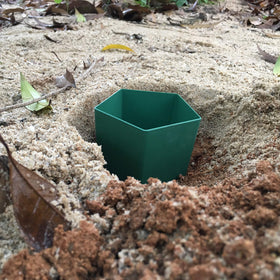 Beslands green box pit installation for planting areas