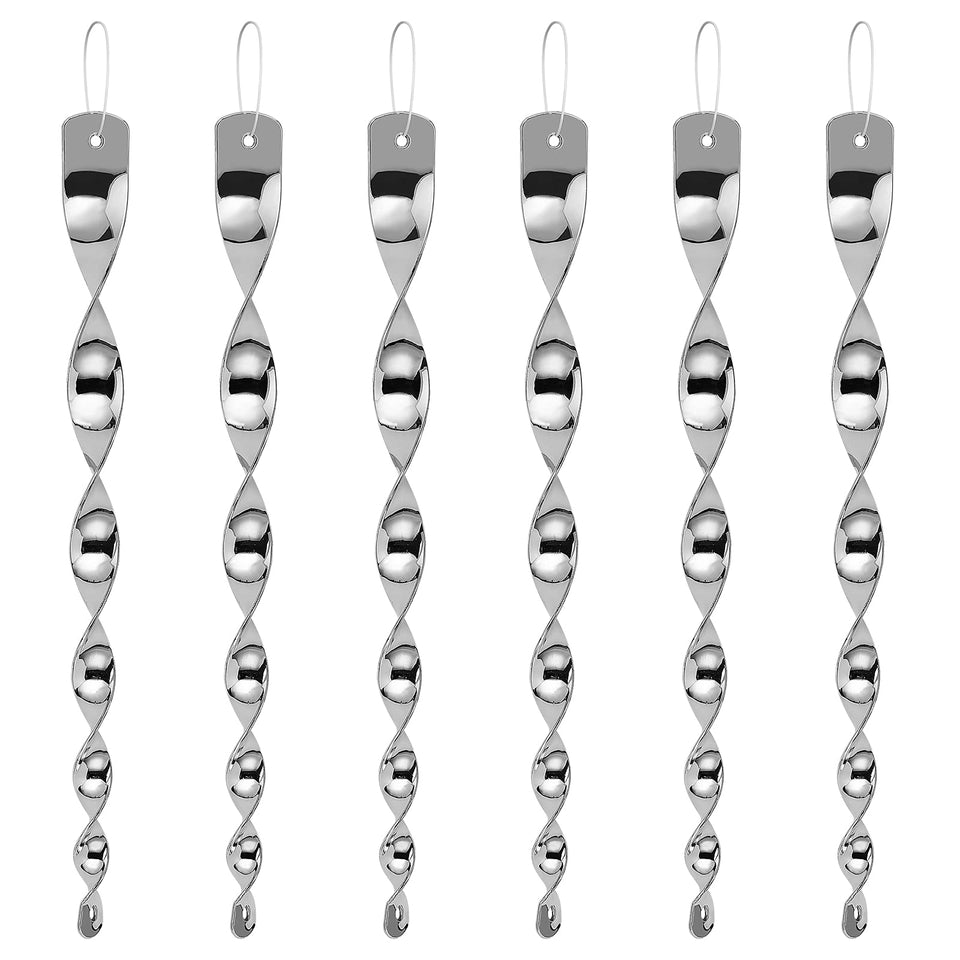 Besmon Woodpecker Bird Scare Rod with mirror shine deters birds on patios.