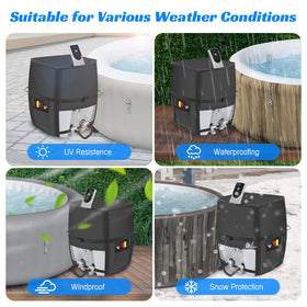 Bespeur easy-installation demonstrates effortless setup with zipper and straps