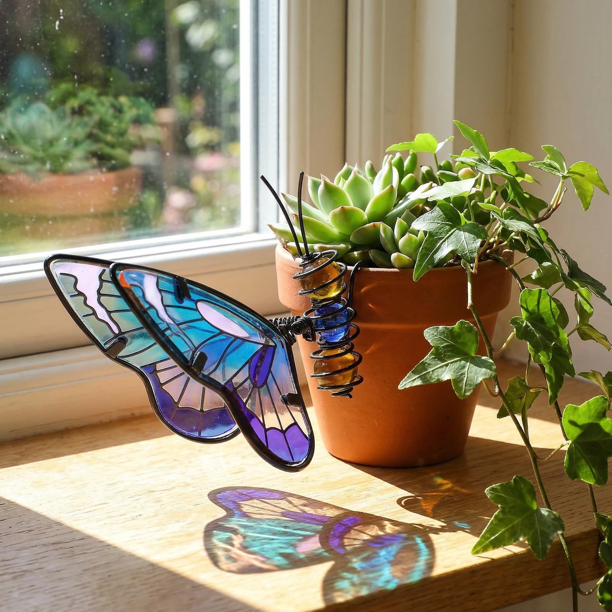 BESPORTBLE spring garden decor for balconies and porches in pots