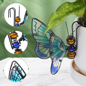 BESPORTBLE decorative butterfly set enhances garden pots and beds