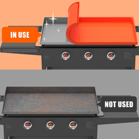 BESSIO anti-pest shield keeps grill ready when stored