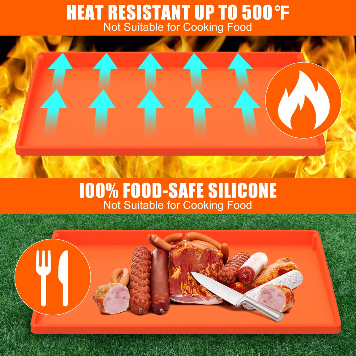 BESSIO pollen protection keeps outdoor cooking surfaces clean and ready