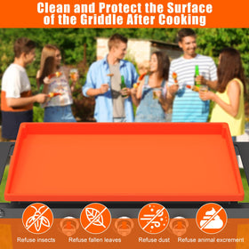 BESSIO full-coverage mat ensures total protection for Blackstone griddles