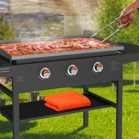 Mat rolls up for compact off-season storage with BESSIO.