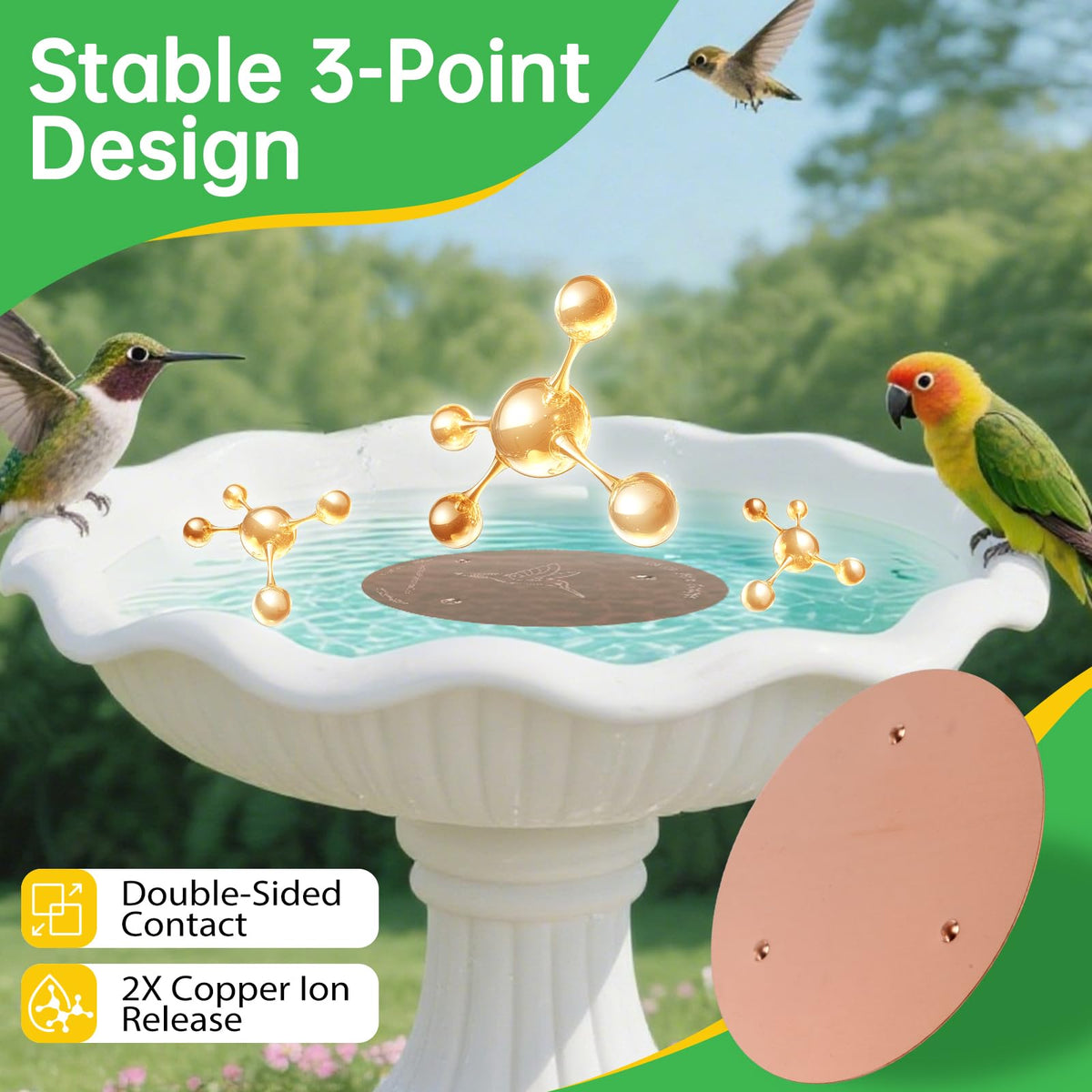 Bessny all-season copper disc maintains performance through weather changes