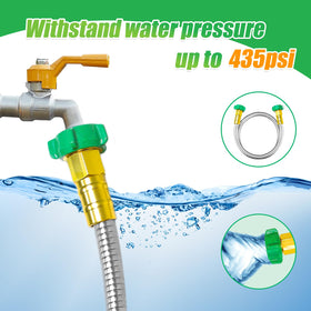 Bessny stainless steel hose suitable for pet washing and patio cleaning