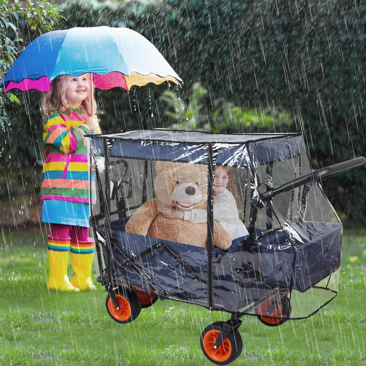 Bessny wagon cover fits most wagons with easy sizing check.