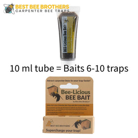 Best Bee Brothers Bee-Licious bait apply-dime-size demonstrates easy application for effective trapping.