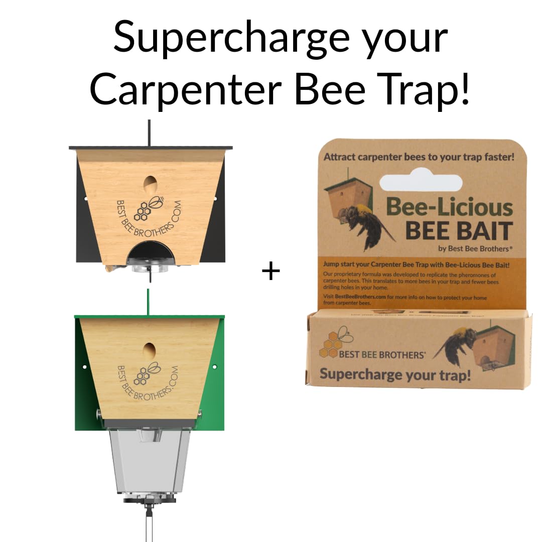 Best Bee Brothers Bee-Licious bait-increase-catch indicates higher trap engagement with each application.