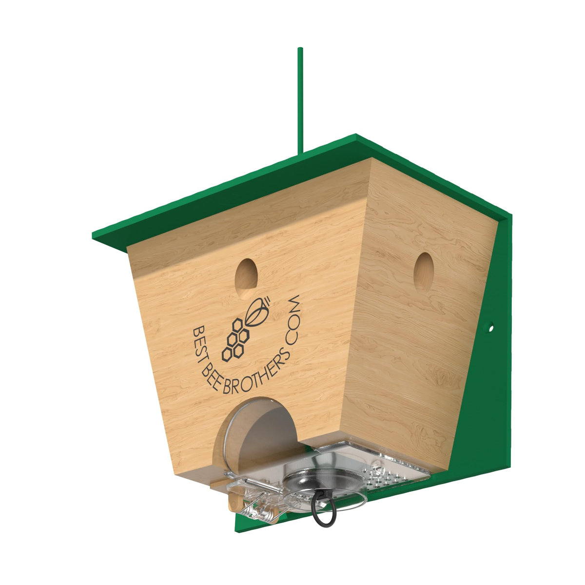 Best Bee Brothers Turbo Trap 2.0 outdoor-ready trap hangs securely.
