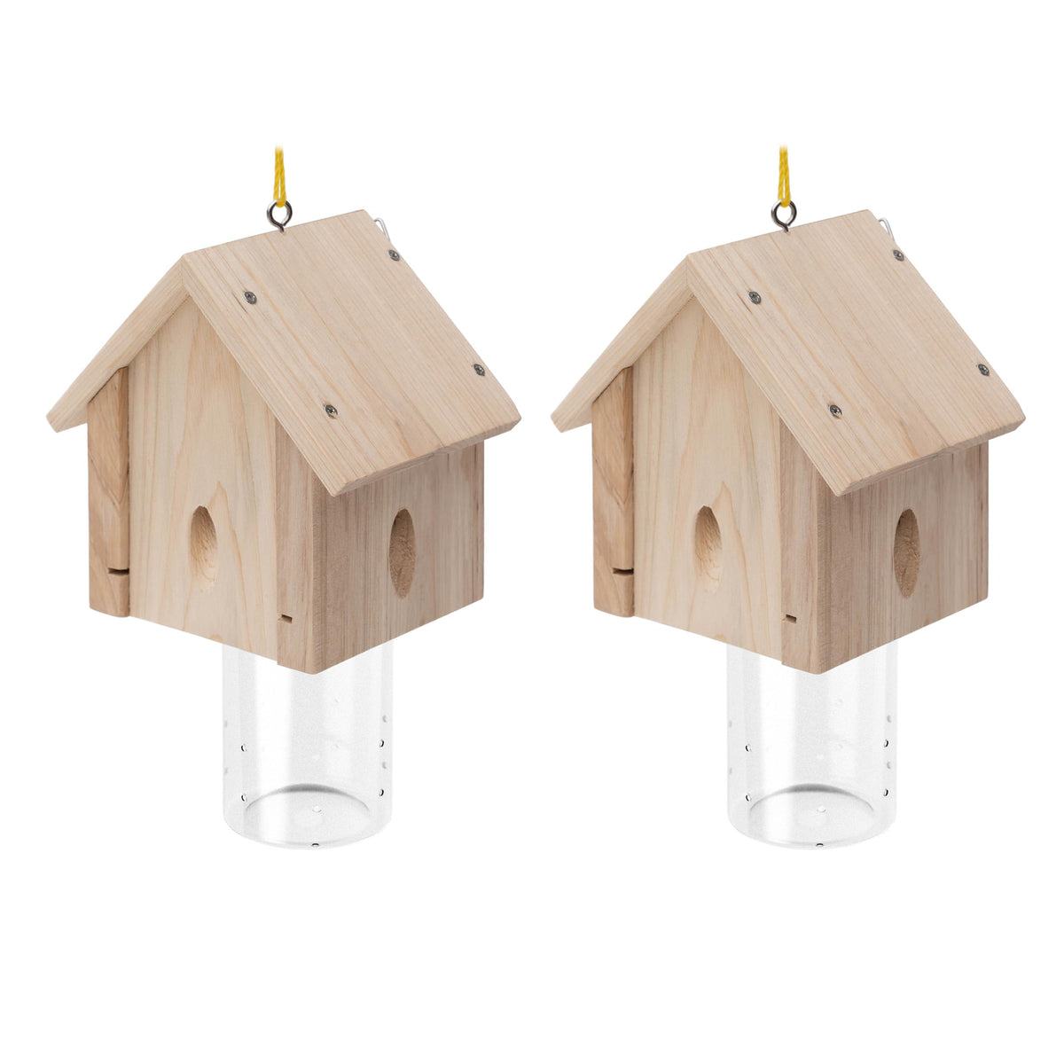 Best Bee Trap cabin-style outdoor trap hanging to deter carpenter bees and protect wood