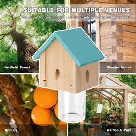 Best Bee Trap durable natural fir housing reinforced for weather resistance.