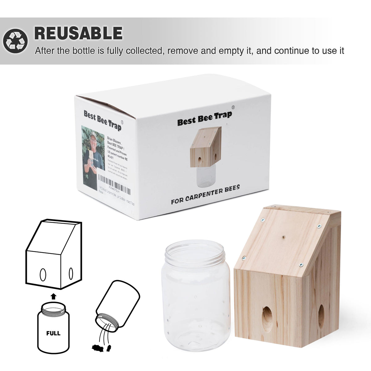Best Bee Trap installation-guide-illustrates straightforward setup for DIY users.