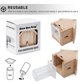 Best Bee Trap two-pack offers value and wider outdoor coverage
