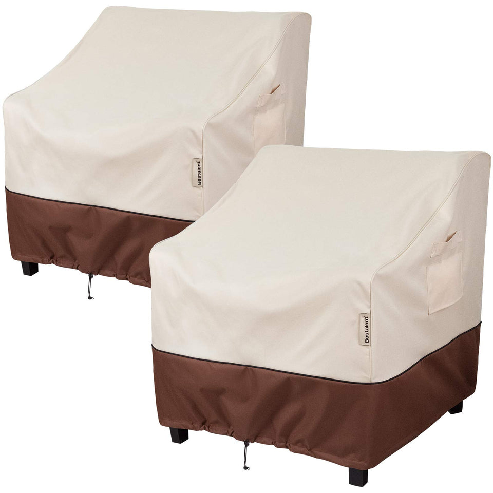 Bestalent patio chair cover waterproof; fits up to 36x37x36; keeps outdoor chair dry.