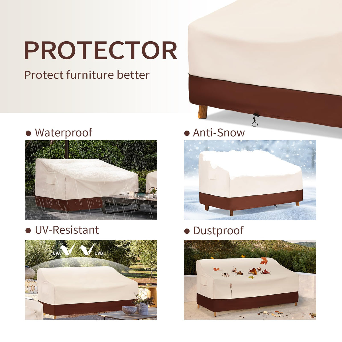 Vent openings on Bestalent cover promote airflow and reduce condensation