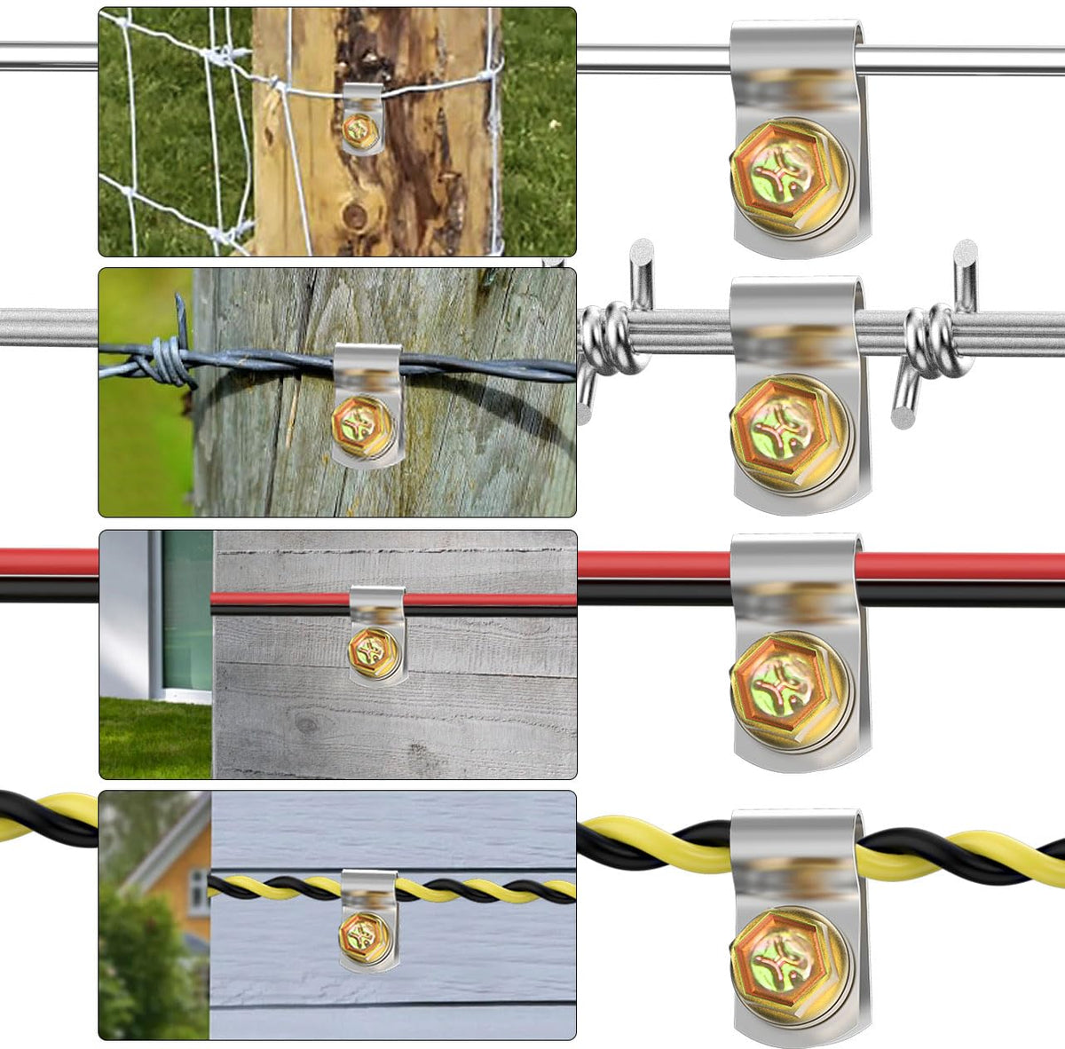 BESTEEL outdoor clips deliver durable long-term fence mounting for reliable boundaries