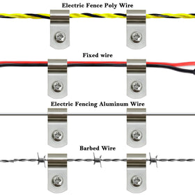 BESTEEL R-type clamp design grips wire securely on posts