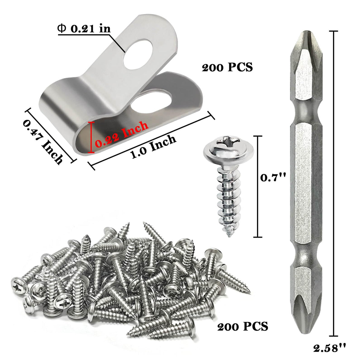 BESTEEL T304 stainless steel clamps resist rust for outdoor fencing