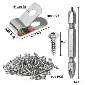 BESTEEL T304 stainless steel clamps resist rust for outdoor fencing