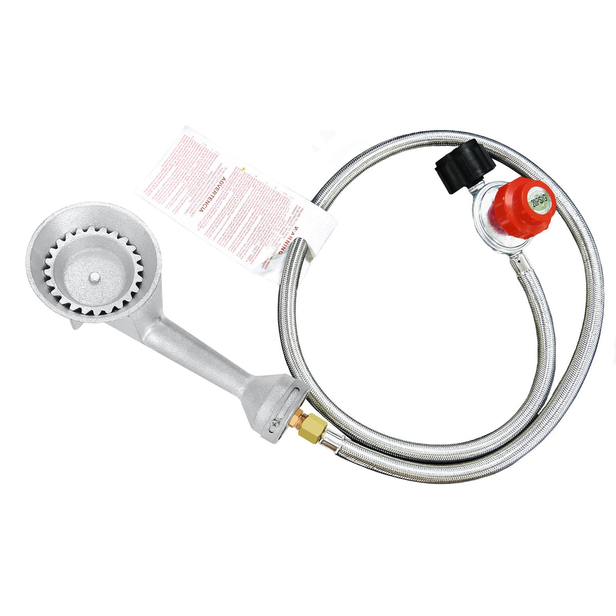 BestFIRE high pressure burner head top view for precise outdoor cooking heat.
