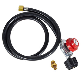 BestFire propane regulator gauge display for precise heat control