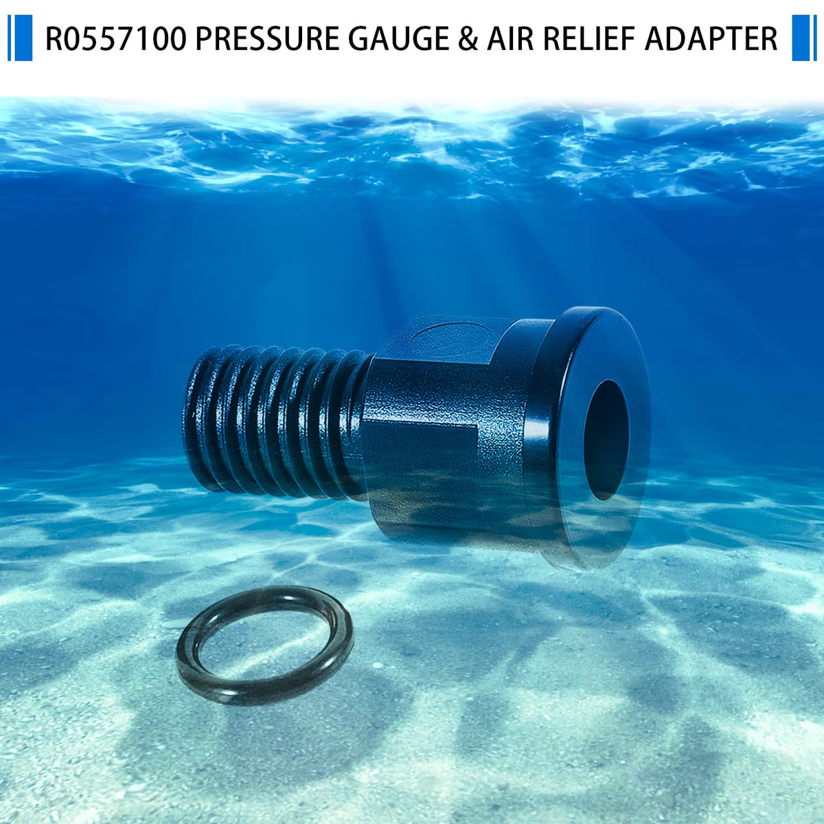 Besttruck R0557100 pressure gauge fit showing a secure connection and precise readings.