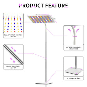 BESTVA gooseneck rotates 360 degrees for precise positioning.