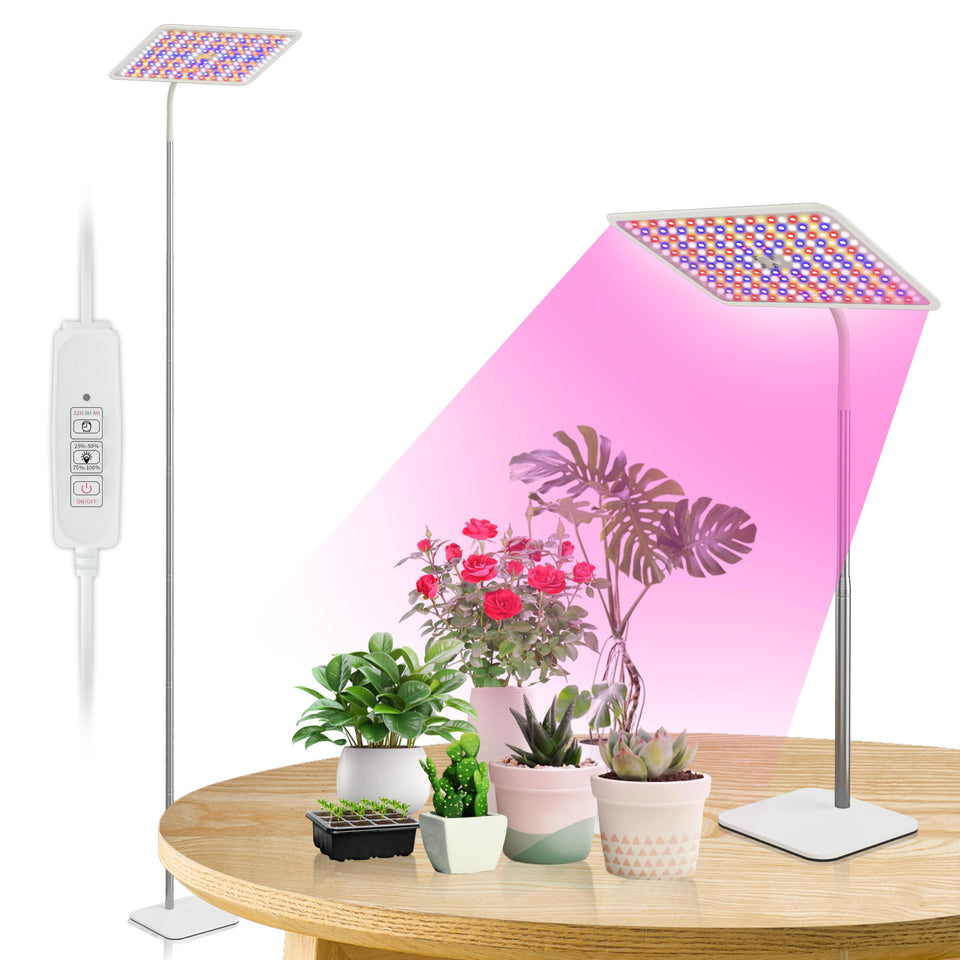 BESTVA 36W grow light full spectrum LED for vibrant indoor plant growth.