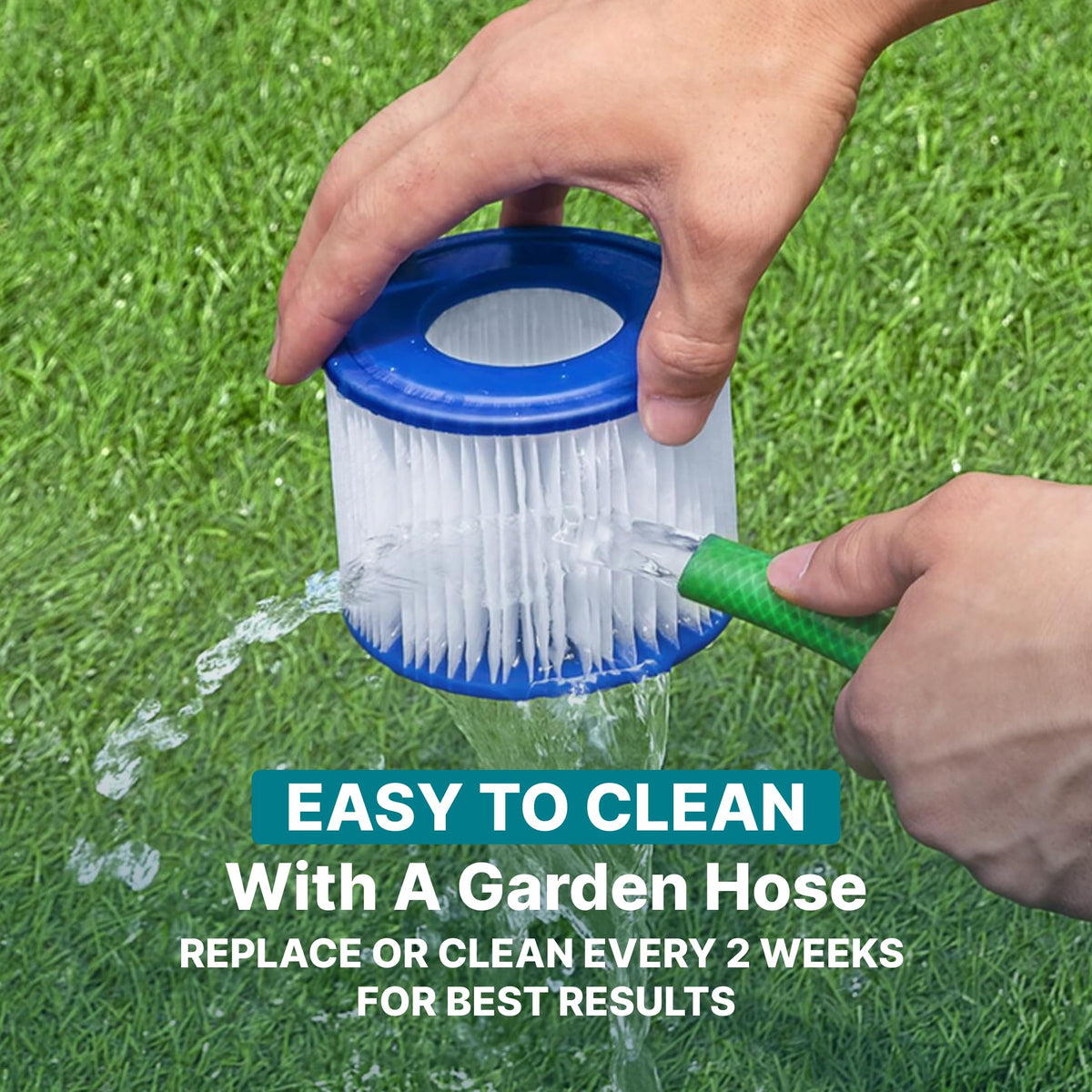 Bestway SaluSpa VI packaging wrap emphasizes value and quick install.
