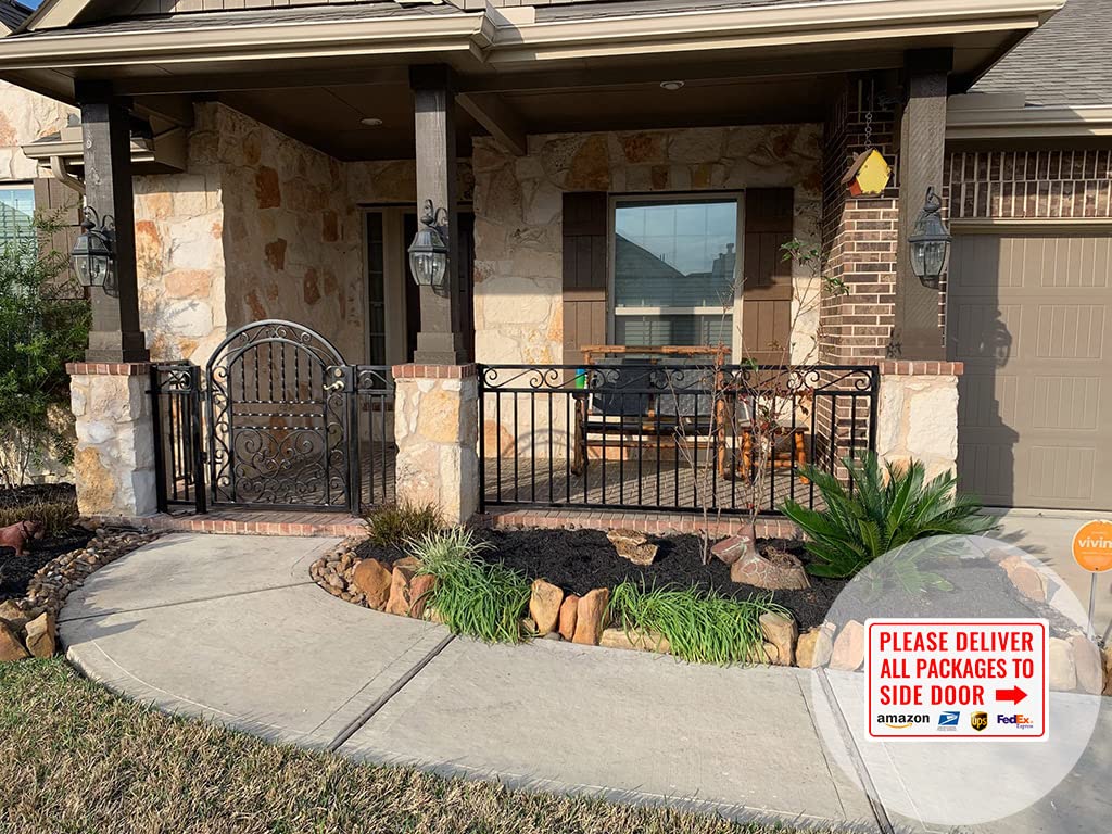 Bestylez sign features bright colors that resist fading.