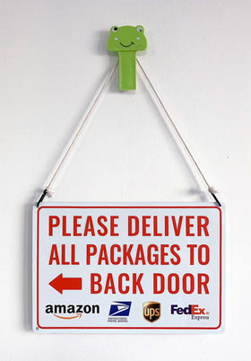 Bestylez rust-free aluminum sign with bright colors for outdoor visibility