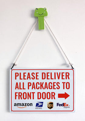 Bestylez rustproof aluminum sign built to withstand weather.