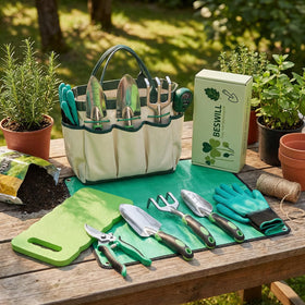 Beswill beginner garden kit provides a ready-to-grow project starter