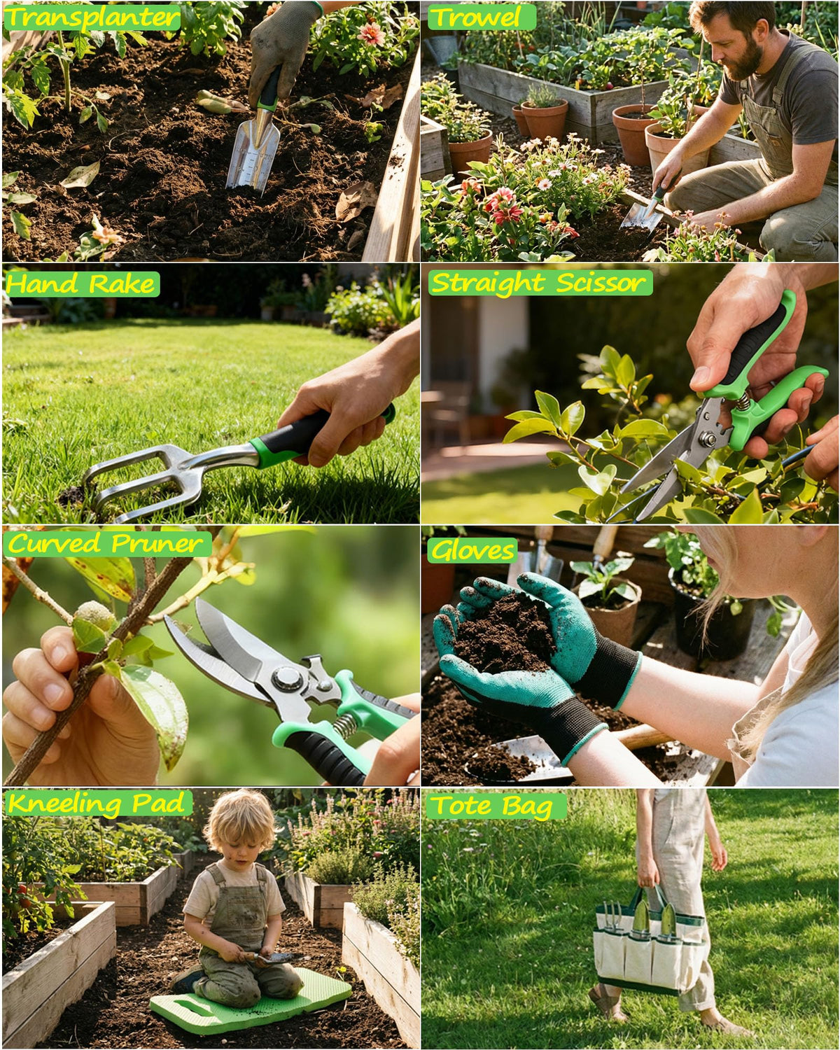 Beswill gardening gloves protect hands while offering flexible, comfortable grip